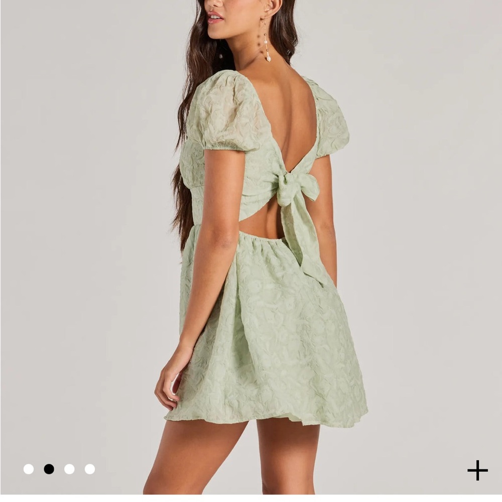 Windsor Sage Textured Dress